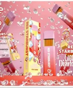Favorites Red Starburst disposable